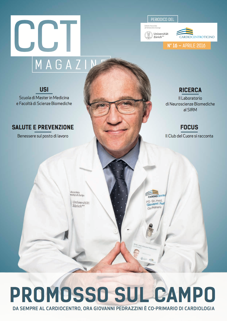 Foto pubblicate sul magazine n. 16 del CCT Cardio Centro Ticino 